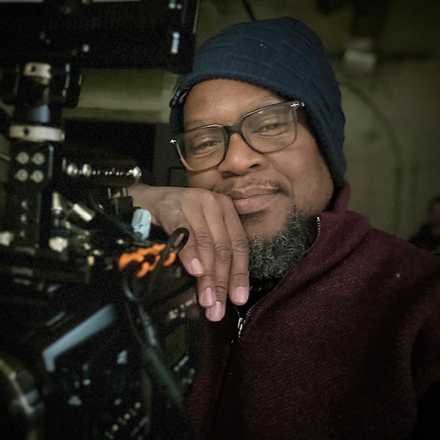 S'alfrico Watson-Grant on set